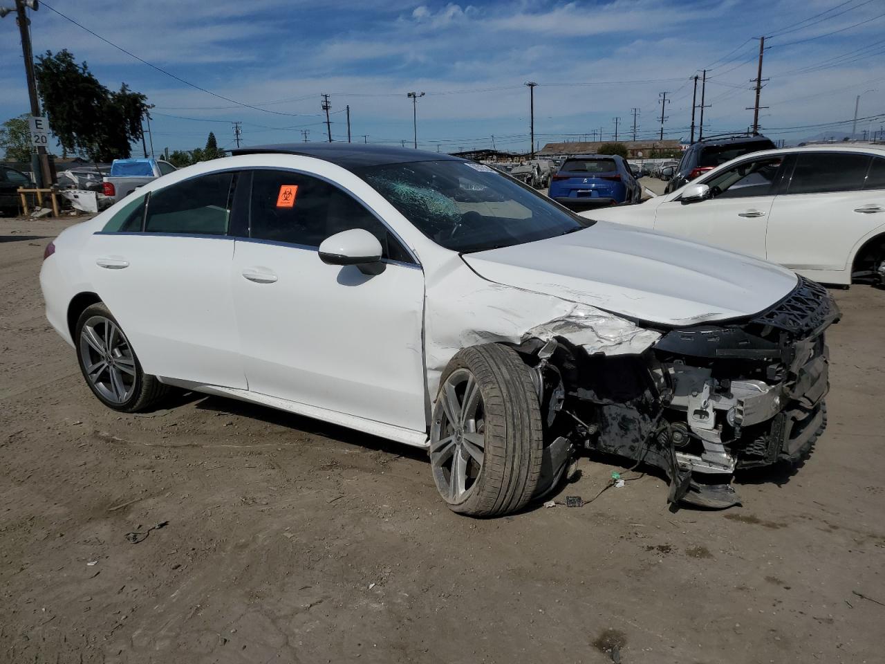 2020 Mercedes-Benz Cla 250 VIN: WDD5J4GB3LN022542 Lot: 78312184