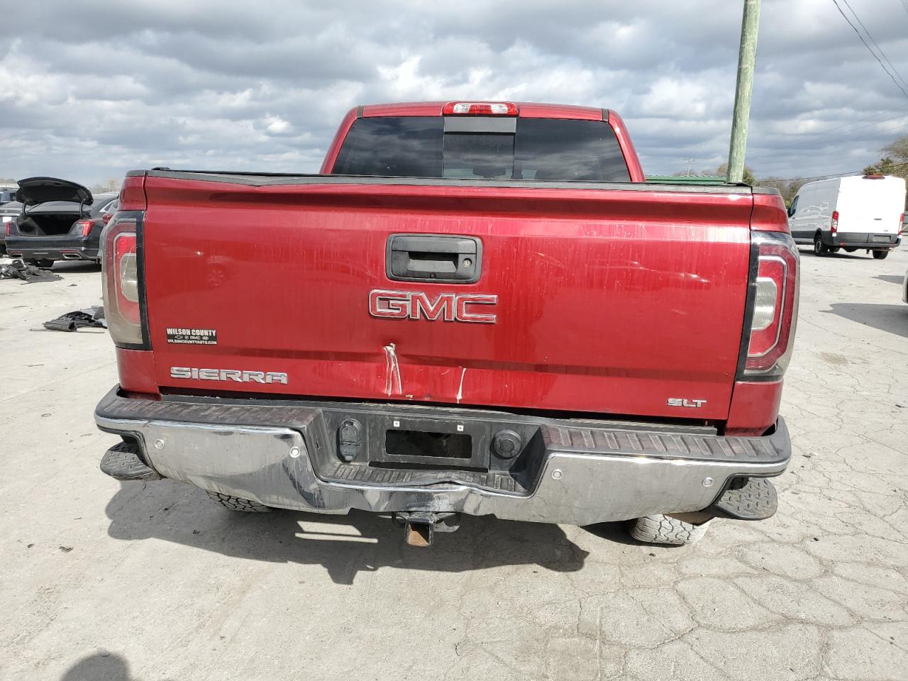 2018 GMC Sierra K1500 Slt VIN: 3GTU2NEC1JG287308 Lot: 78511414