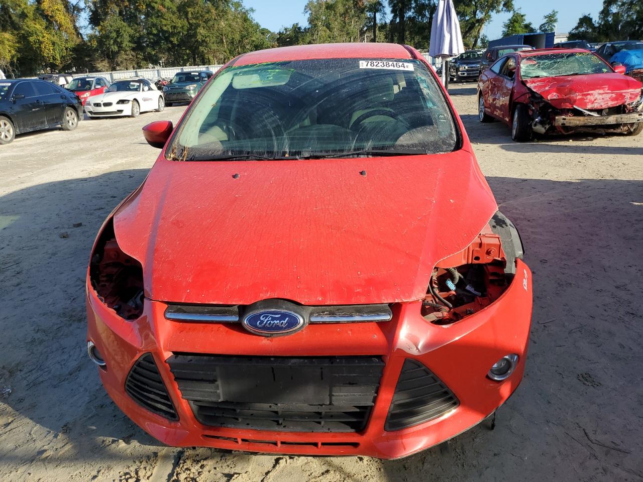 2012 Ford Focus Se VIN: 1FAHP3F23CL314212 Lot: 78238464