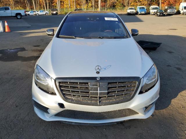 Sedans MERCEDES-BENZ S-CLASS 2015 Srebrny