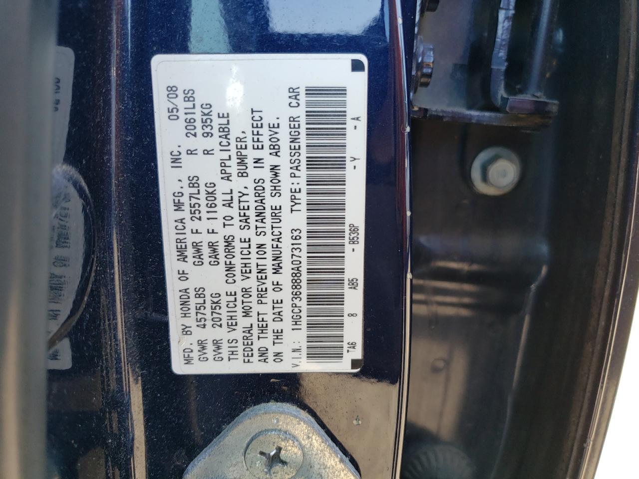 2008 Honda Accord - Image 15