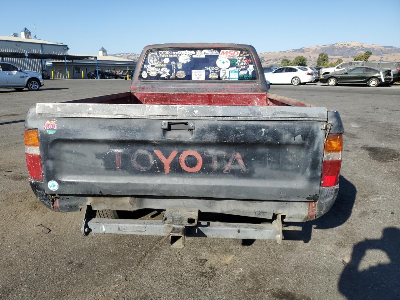 1991 Toyota Pickup 1/2 Ton Short Wheelbase VIN: JT4RN81A1M0074757 Lot: 74458124