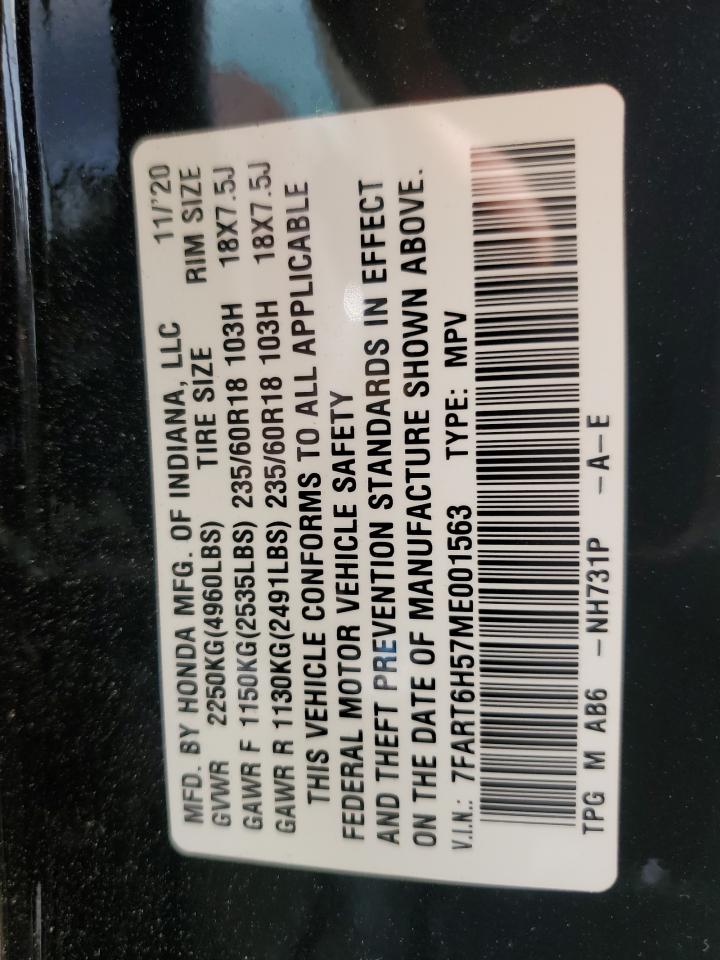 2021 Honda Cr-V Ex VIN: 7FART6H57ME001563 Lot: 75668814