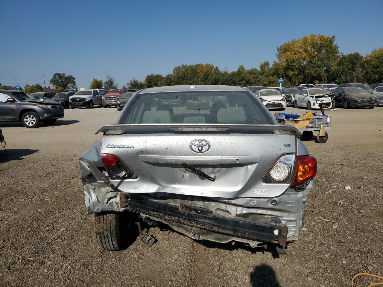 2009 Toyota Corolla Base VIN: JTDBL40EX99063893 Lot: 75424484