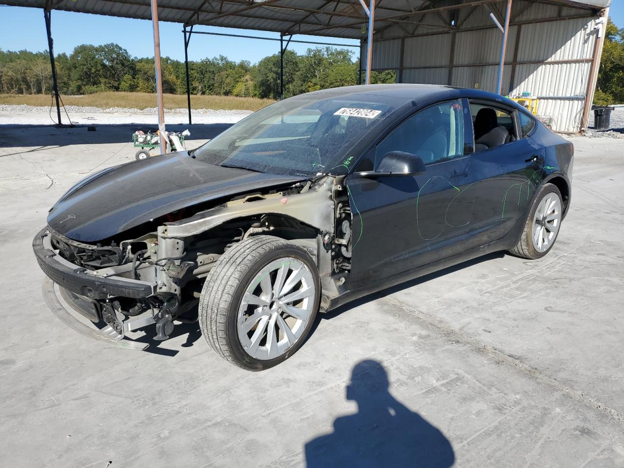 VIN 5YJ3E1EA5PF434982 2023 TESLA MODEL 3 no.1