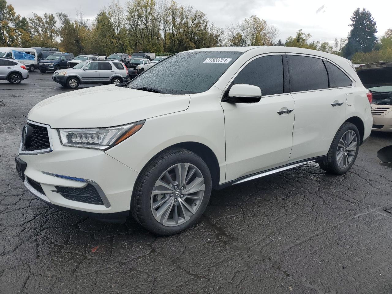 VIN 5FRYD3H56HB008608 2017 ACURA MDX no.1