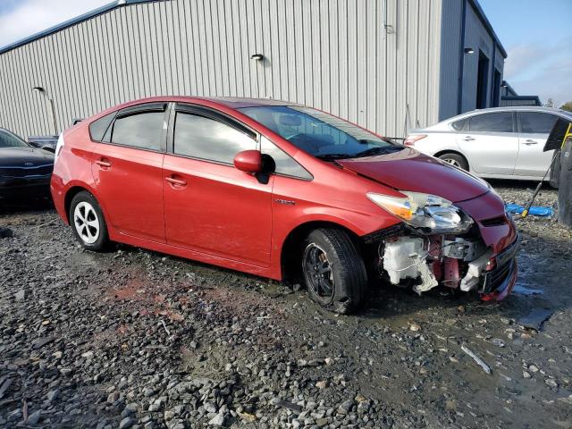  TOYOTA PRIUS 2012 Red