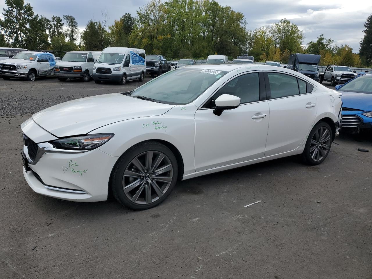 2018 Mazda 6 Signature VIN: JM1GL1XY8J1335820 Lot: 75444354