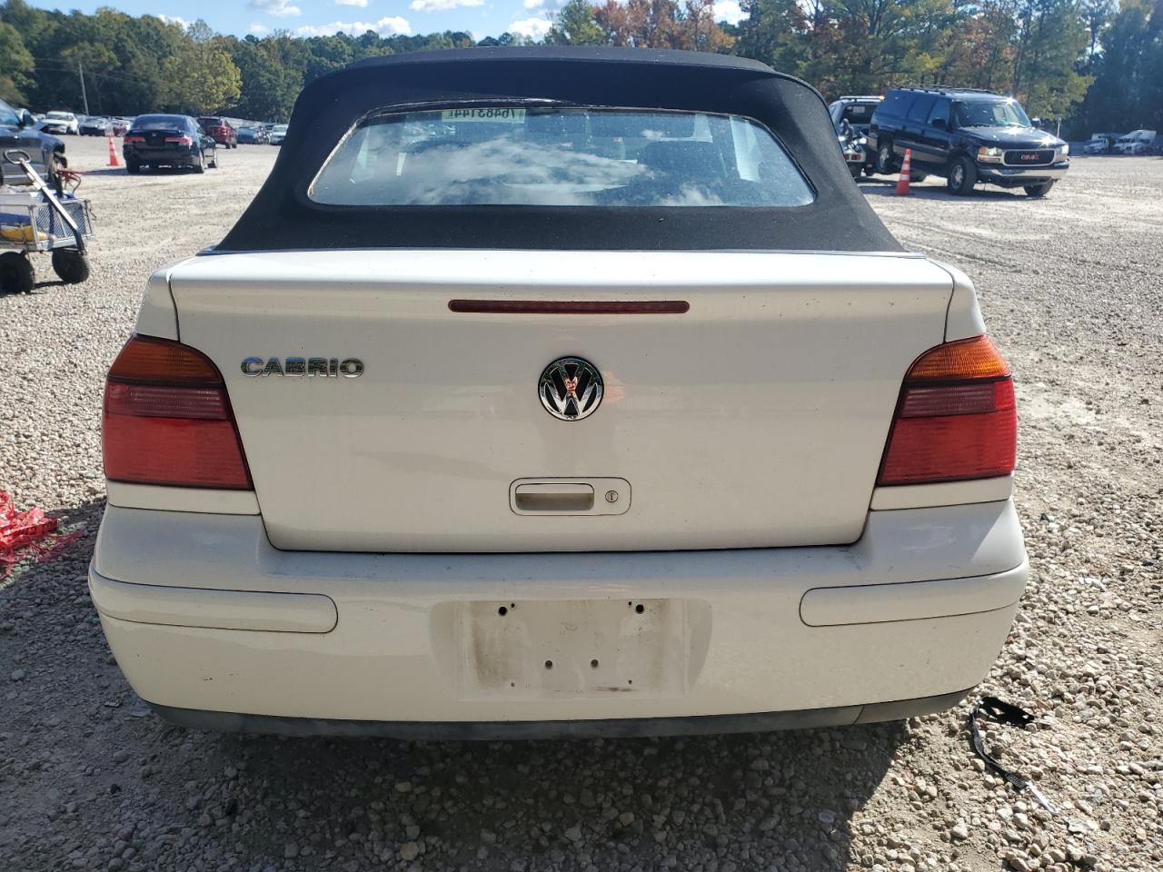 2001 Volkswagen Cabrio Glx VIN: 3VWDC21V81M815038 Lot: 76483144