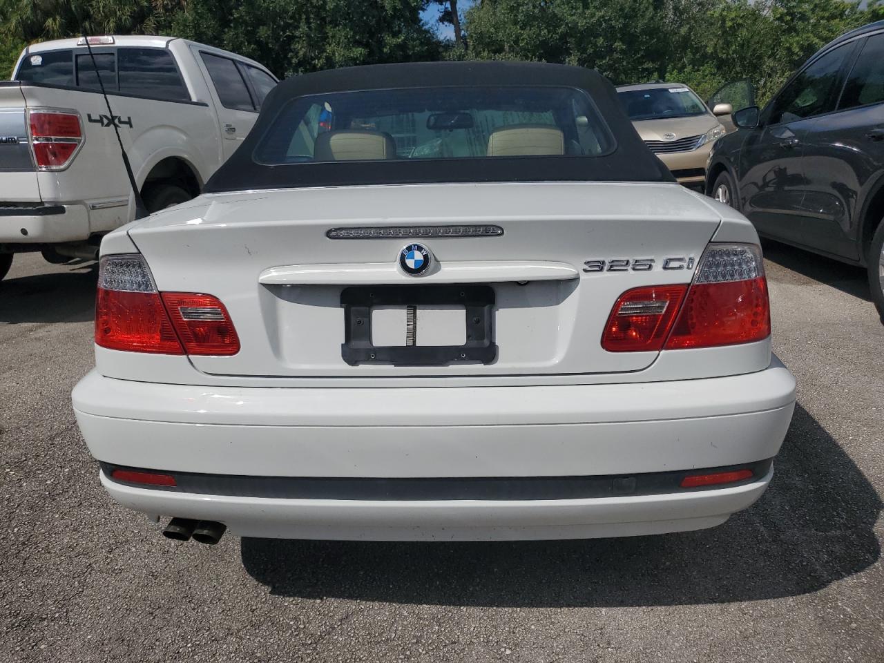 2006 BMW 325 Ci VIN: WBABW33496PX86045 Lot: 74369094