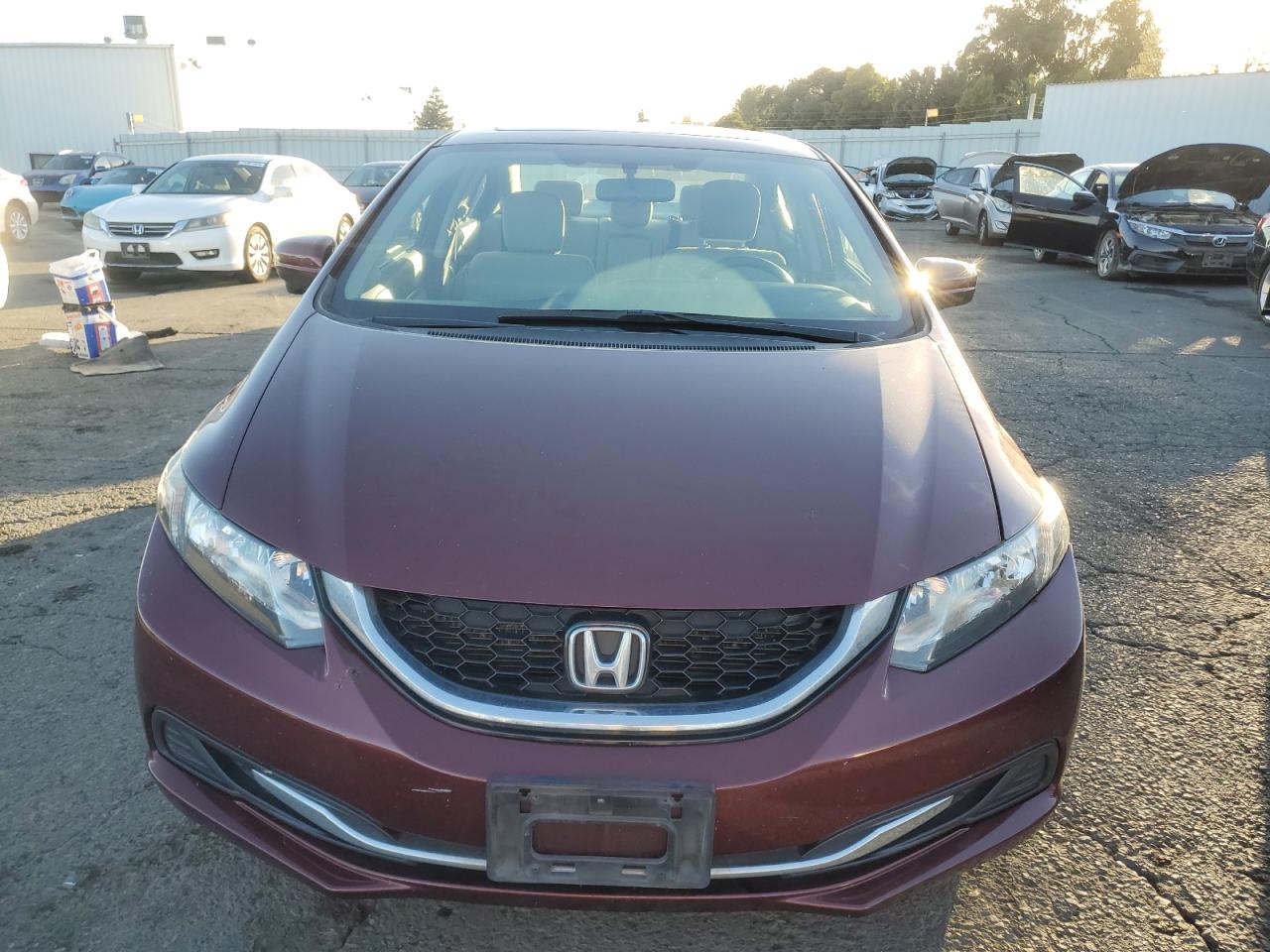 VIN 19XFB2F81EE200266 2014 HONDA CIVIC no.5