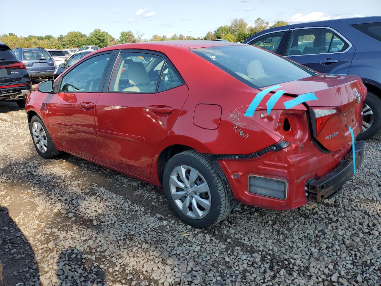 2T1BURHEXGC667272 2016 TOYOTA COROLLA - Image 2