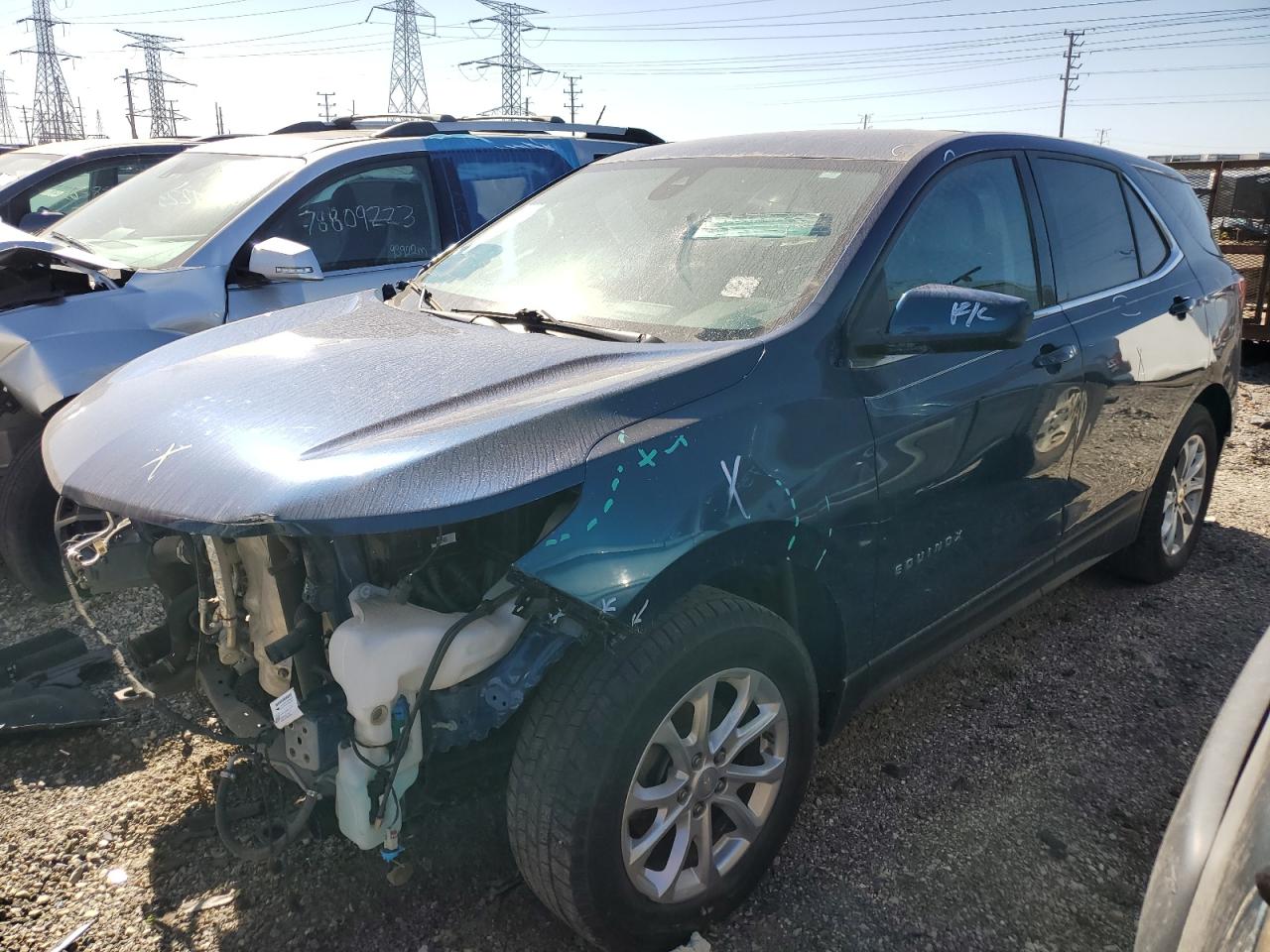 2020 Chevrolet Equinox Lt VIN: 2GNAXKEV3L6172977 Lot: 75271064