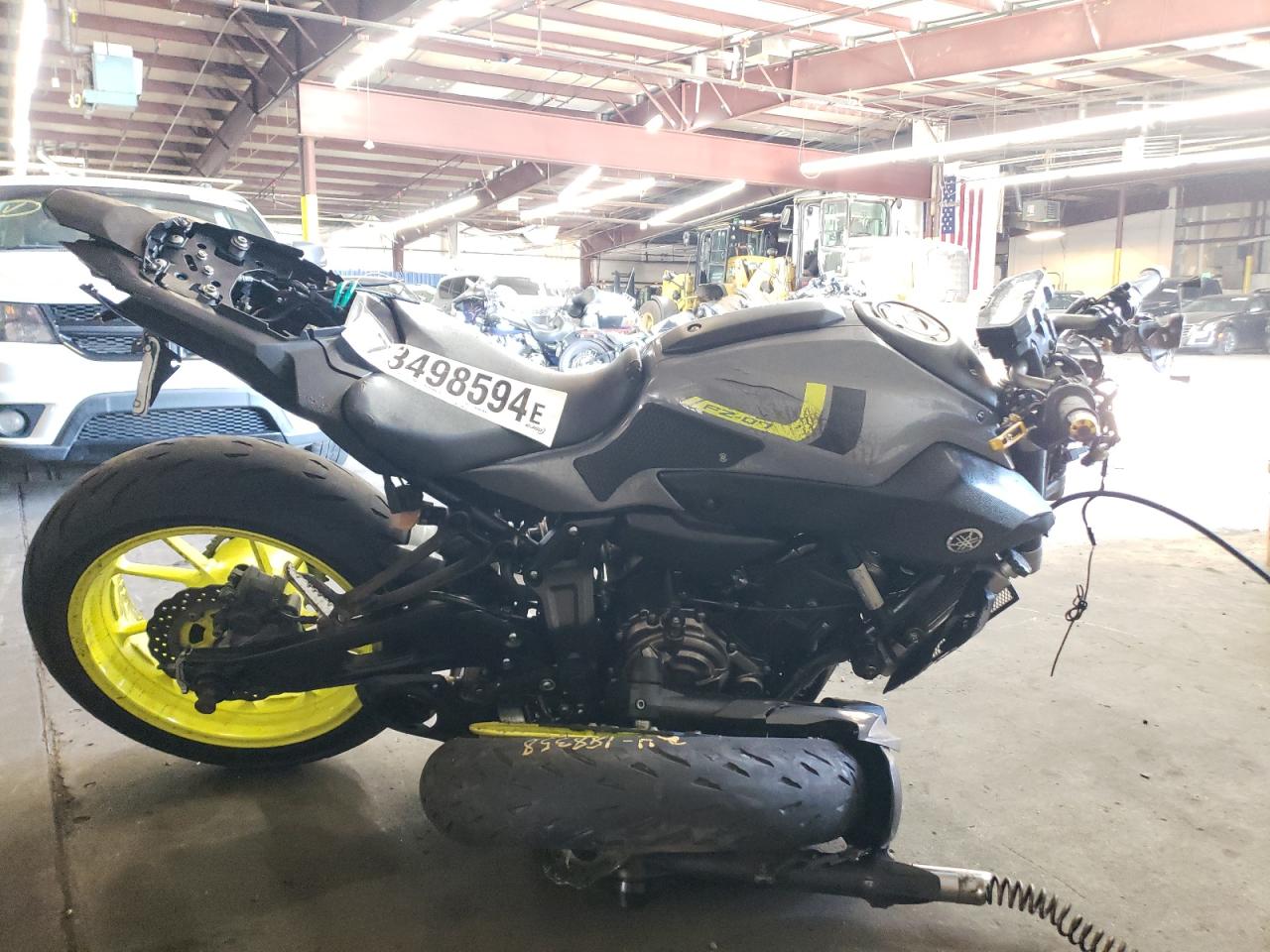 2016 Yamaha Fz07 VIN: IDCO003403ZZ Lot: 73498594