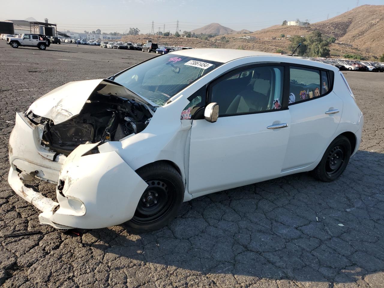 2015 Nissan Leaf S VIN: 1N4AZ0CP4FC317912 Lot: 73861454