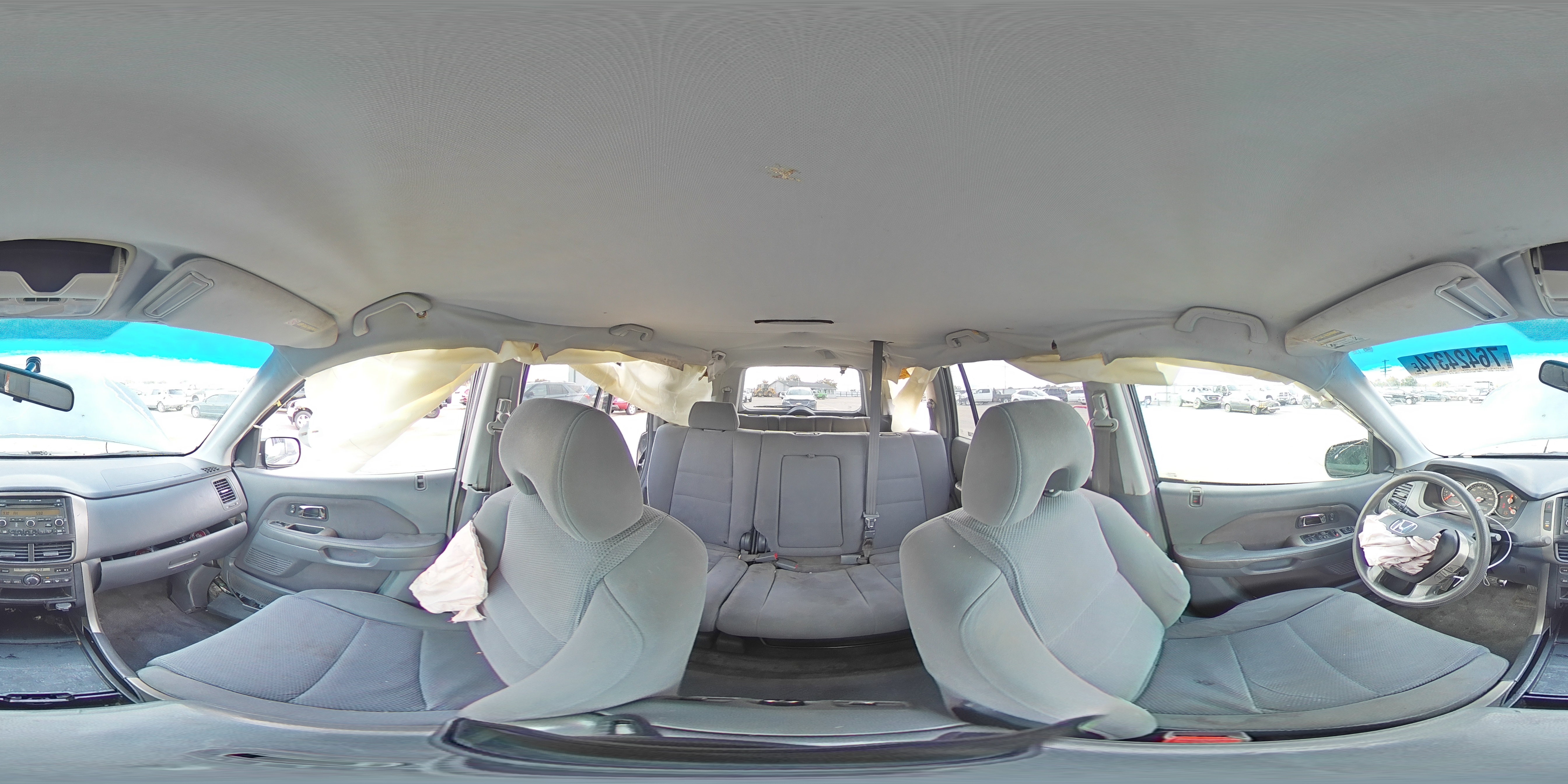 2006 Honda Pilot Ex VIN: 5FNYF28436B032164 Lot: 76424314