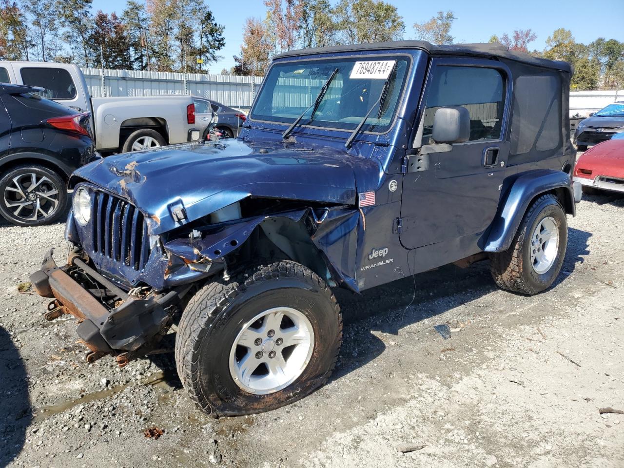 2005 Jeep Wrangler X for Sale in Spartanburg, SC - Front End