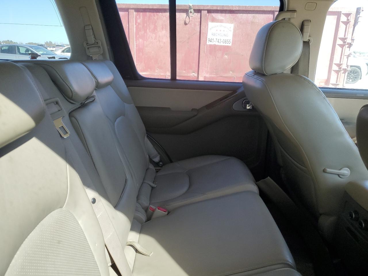 2006 Nissan Pathfinder Le VIN: 5N1AR18U56C638500 Lot: 77826334