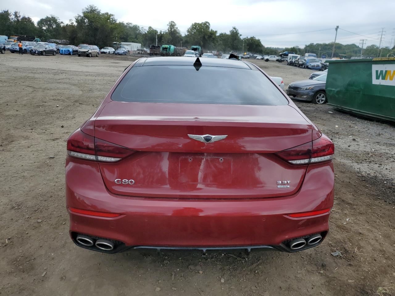 2018 Genesis G80 Sport VIN: KMHGN4JB9JU223134 Lot: 74275794