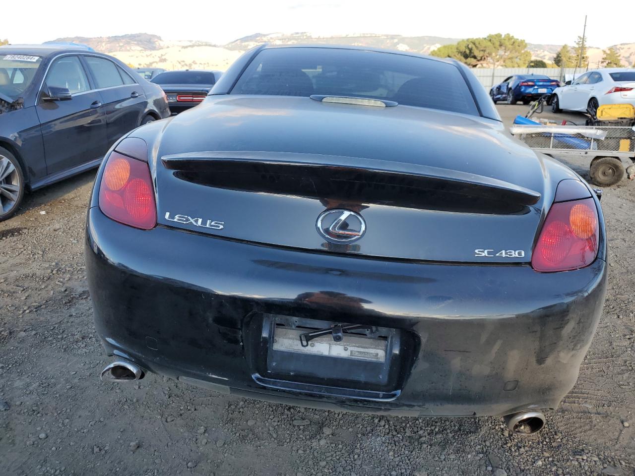 2003 Lexus Sc 430 VIN: JTHFN48Y630039837 Lot: 78281884