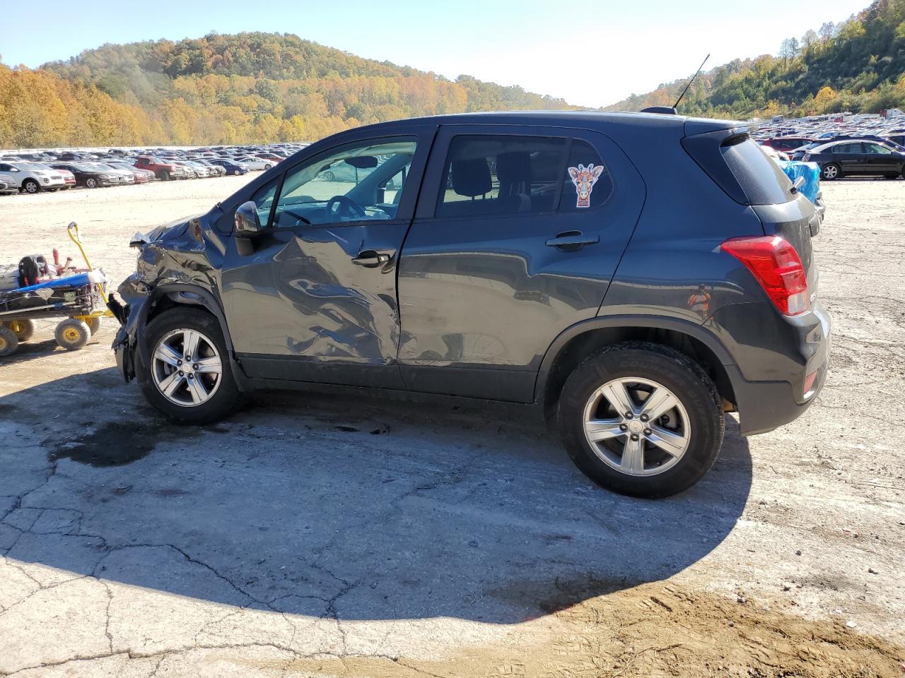 2019 Chevrolet Trax Ls VIN: 3GNCJNSB8KL223700 Lot: 76751404