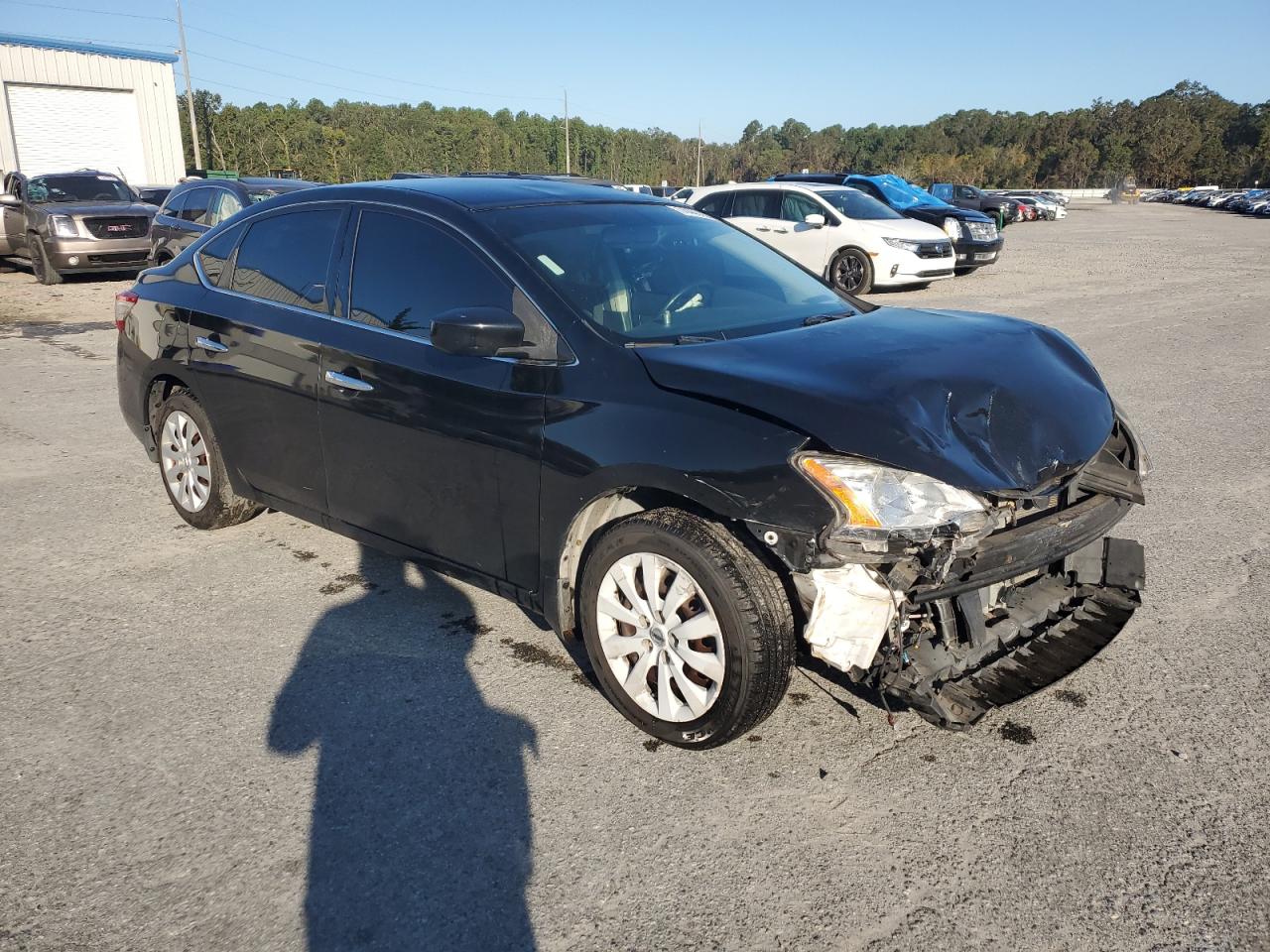 2015 Nissan Sentra S VIN: 3N1AB7AP8FL686547 Lot: 74443254