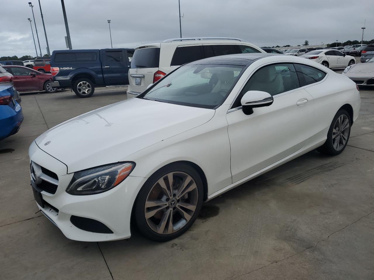 WDDWJ4KB4JF675593 2018 MERCEDES-BENZ C CLASS - Image 1