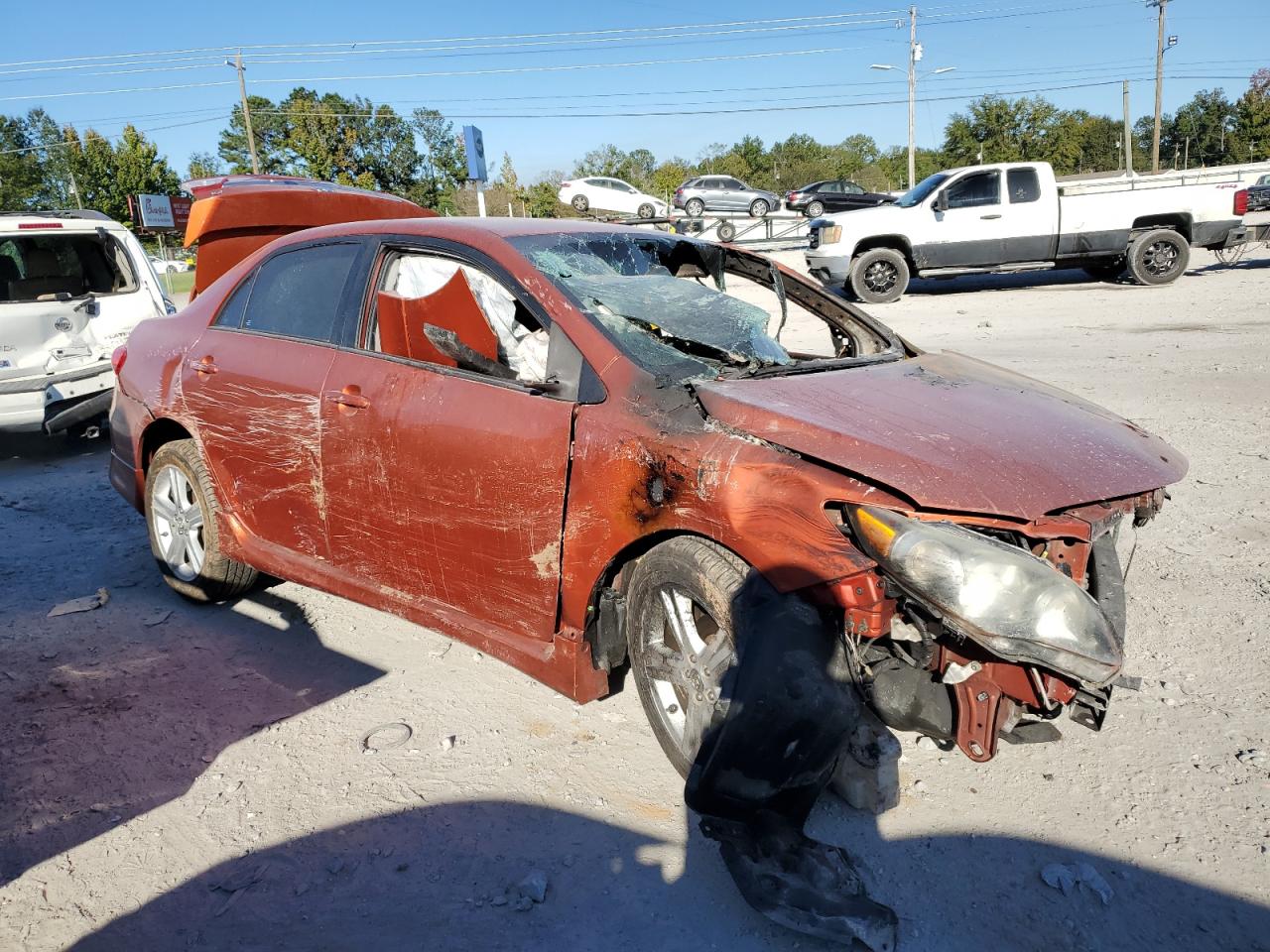 VIN 2T1BU4EE6DC065701 2013 TOYOTA COROLLA no.4