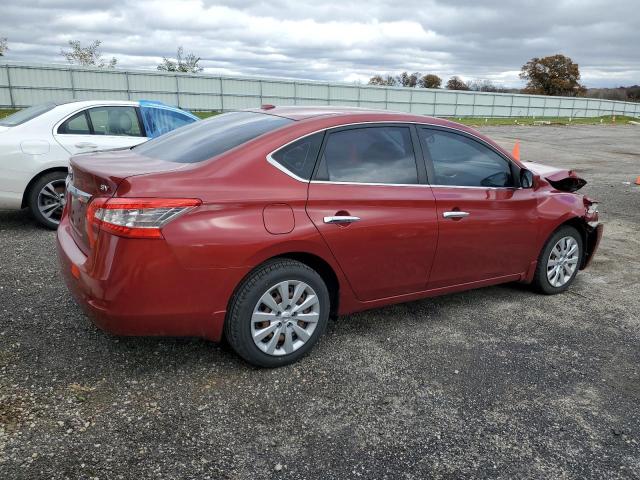 Sedans NISSAN SENTRA 2015 Czerwony