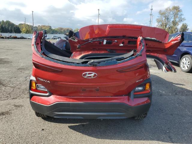  HYUNDAI KONA 2019 Czerwony