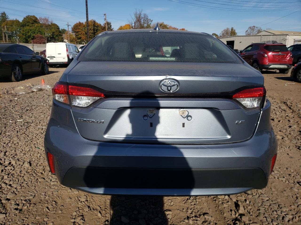 2022 Toyota Corolla Le VIN: 5YFEPMAE1NP376500 Lot: 78015554