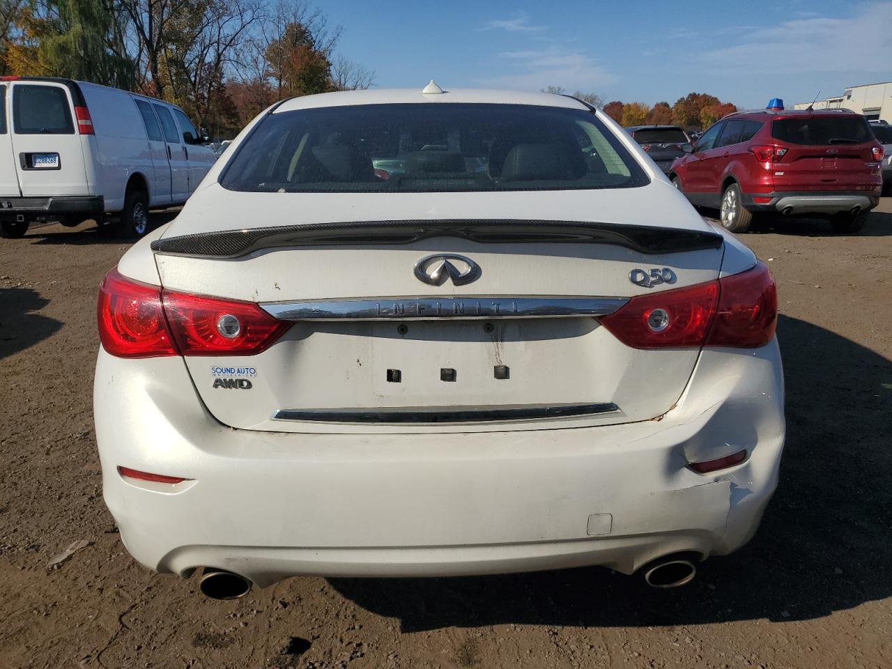 2015 Infiniti Q50 Base VIN: JN1BV7AR9FM423650 Lot: 76936894