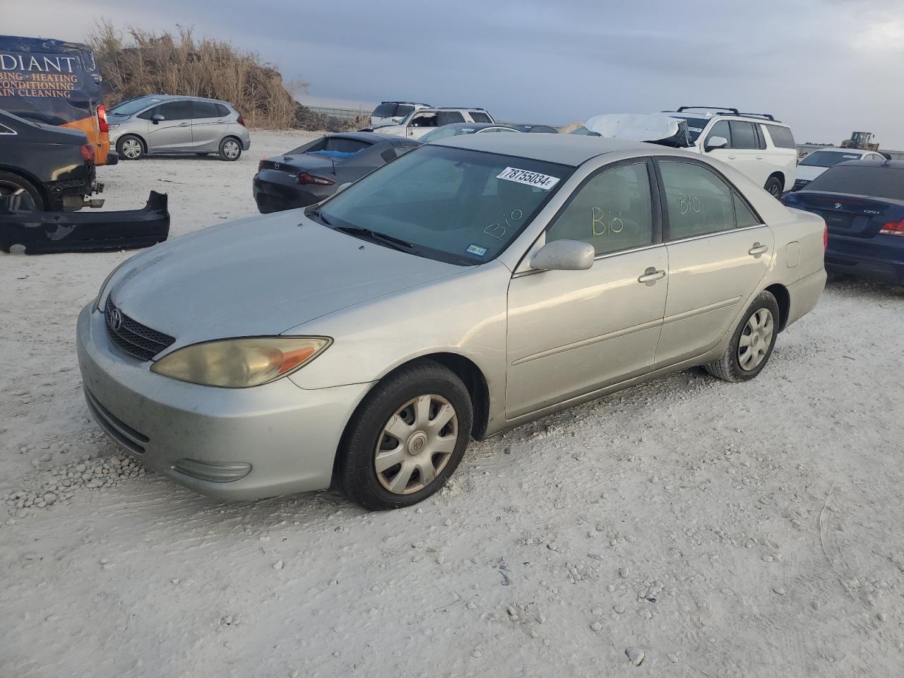 2003 Toyota Camry Le en Venta en Taylor, TX - Biohazard/Chemical