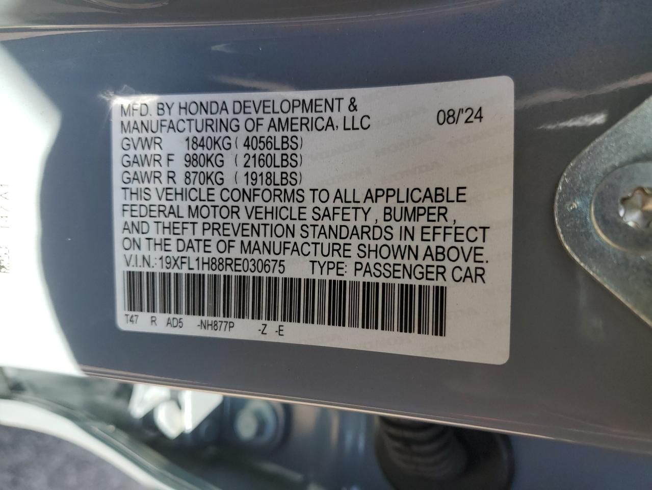 2024 Honda Civic - Image 14