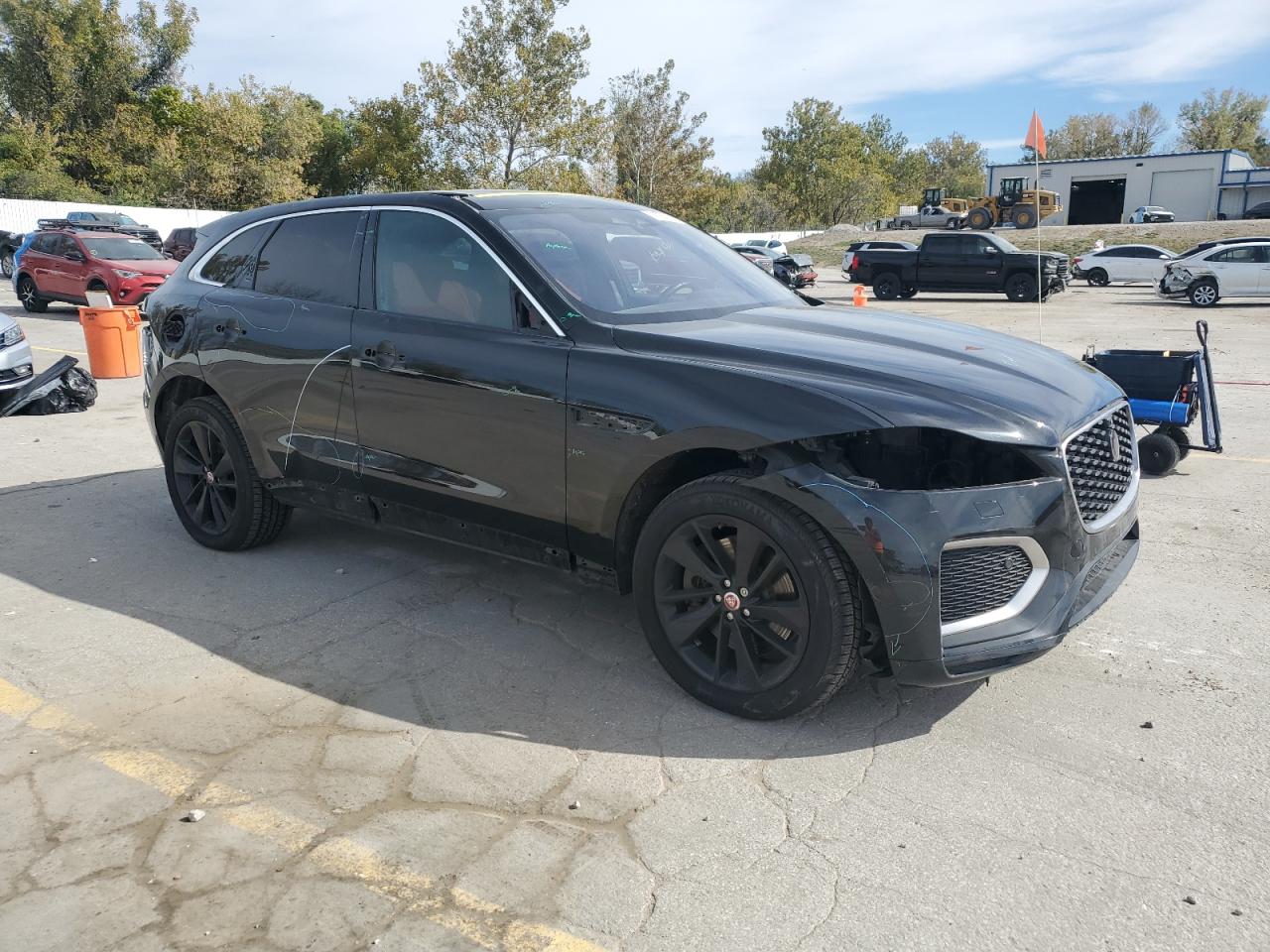 2021 Jaguar F-Pace R-Dynamic S VIN: SADCT2FU1MA666055 Lot: 76252374