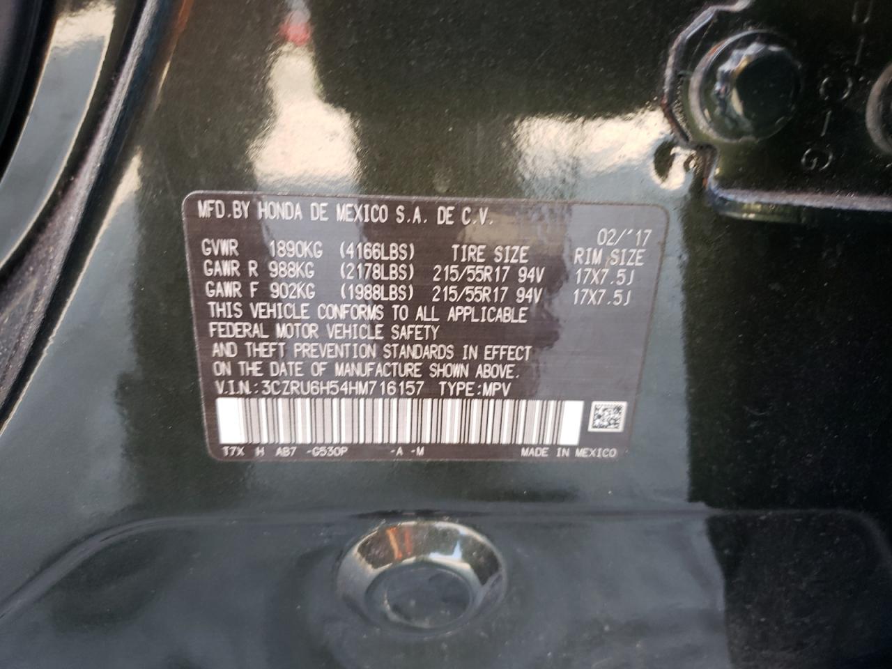 2017 Honda HR-V - Image 14