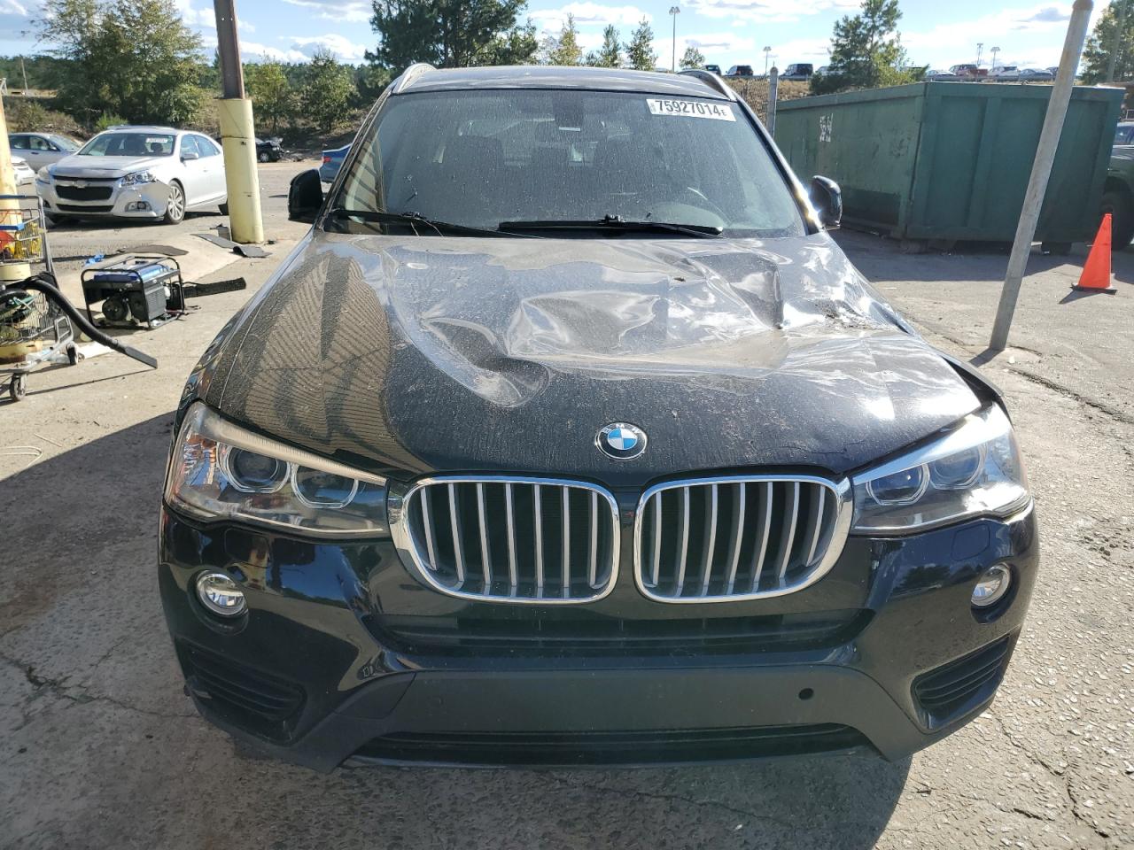 VIN 5UXWX9C32H0W74919 2017 BMW X3 no.5