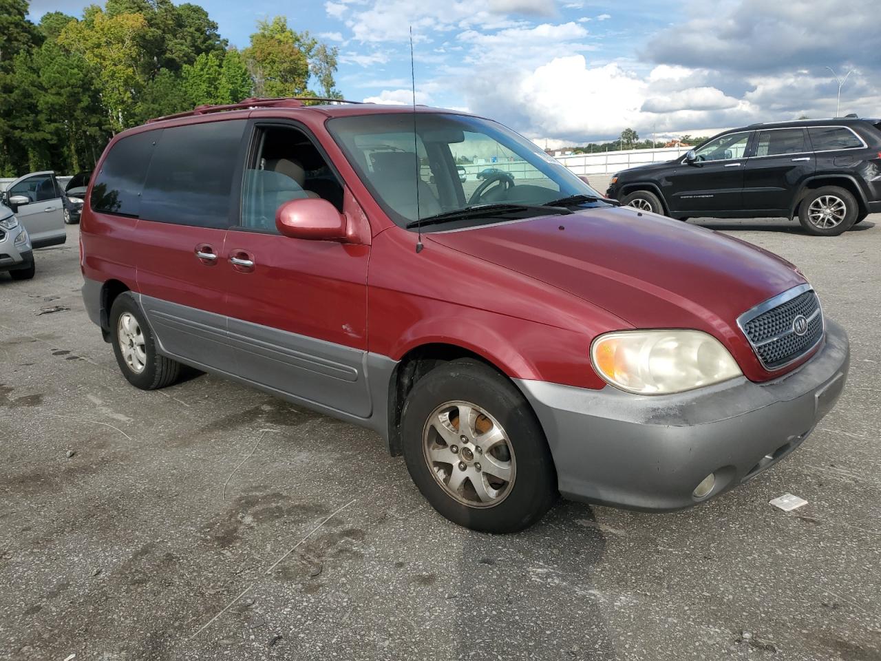 2005 Kia Sedona Ex VIN: KNDUP131056614364 Lot: 73935454