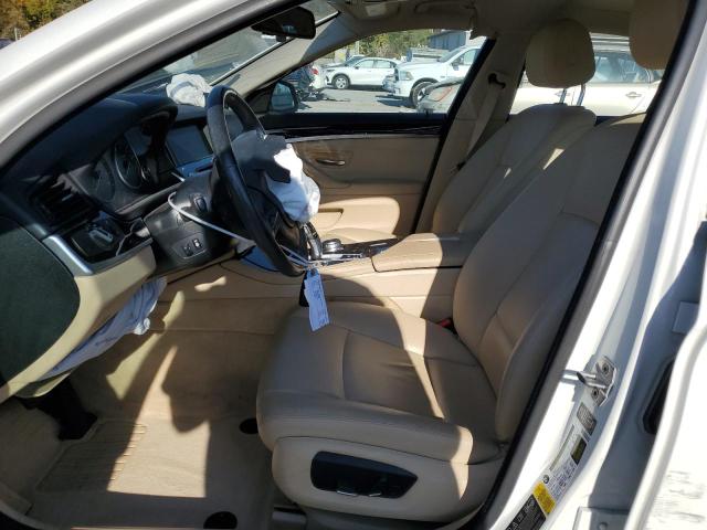  BMW 5 SERIES 2014 White