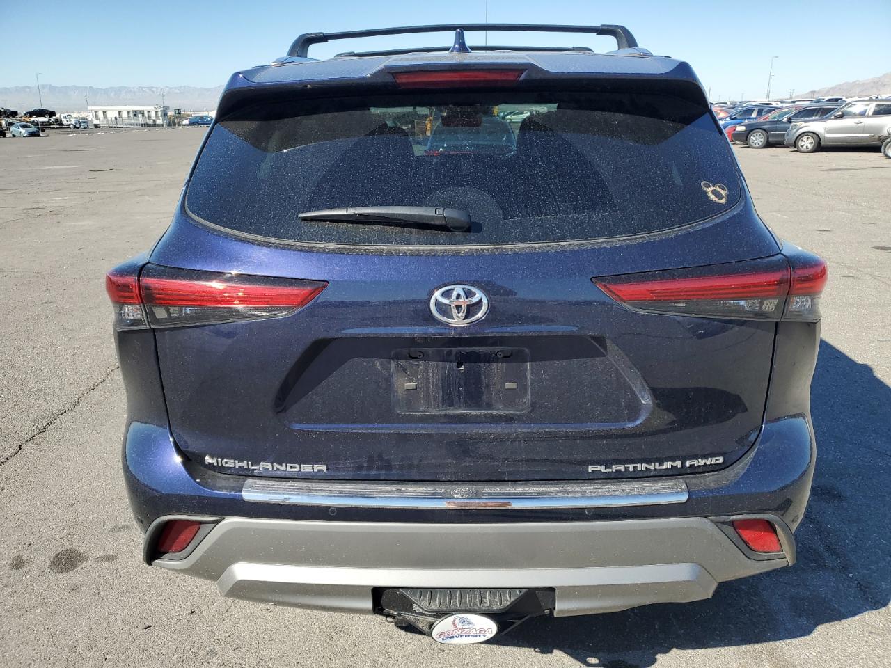 2021 Toyota Highlander Platinum VIN: 5TDFZRBH2MS119341 Lot: 76524854