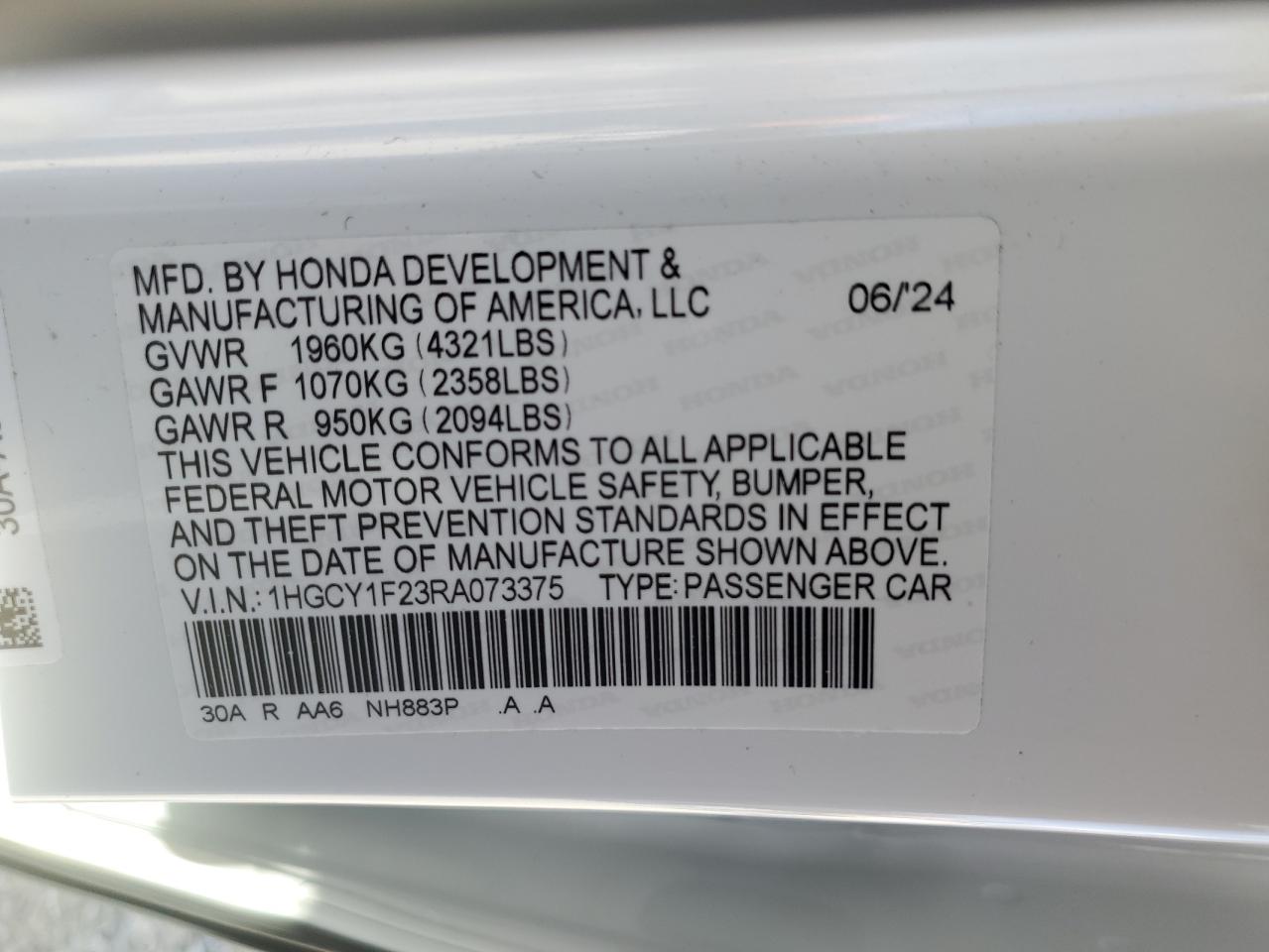2024 Honda Accord - Image 14