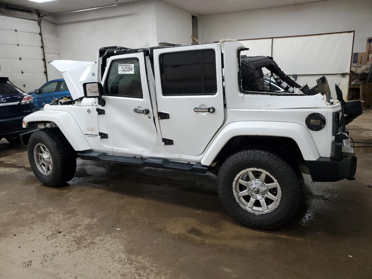 VIN 1C4BJWEG7EL173888 2014 JEEP WRANGLER no.2