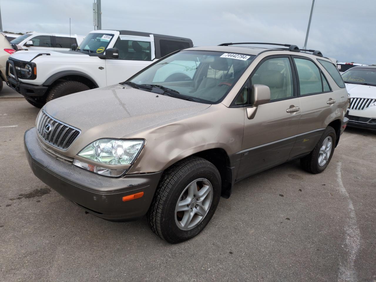 2002 Lexus Rx 300 продається в Fort Pierce, FL - Water/Flood