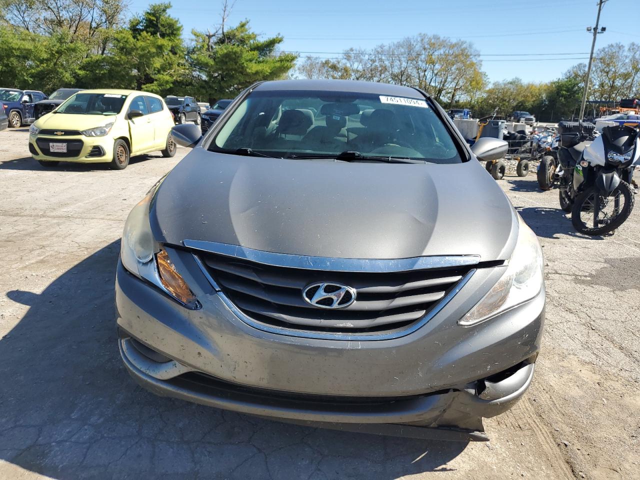 2013 Hyundai Sonata Gls VIN: 5NPEB4ACXDH573299 Lot: 74511094