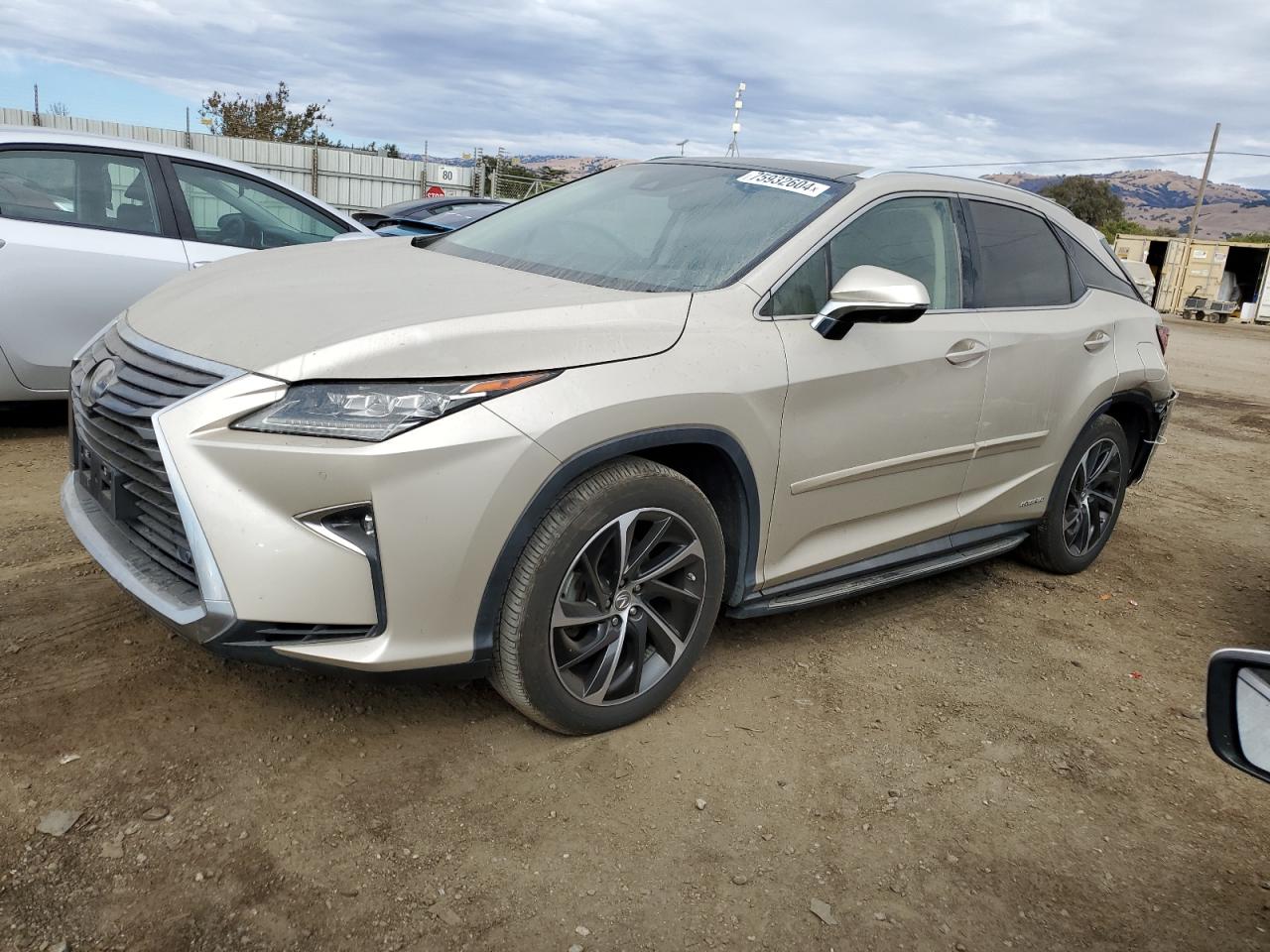 2017 Lexus Rx 450H Base VIN: 2T2BGMCA2HC014642 Lot: 75932604