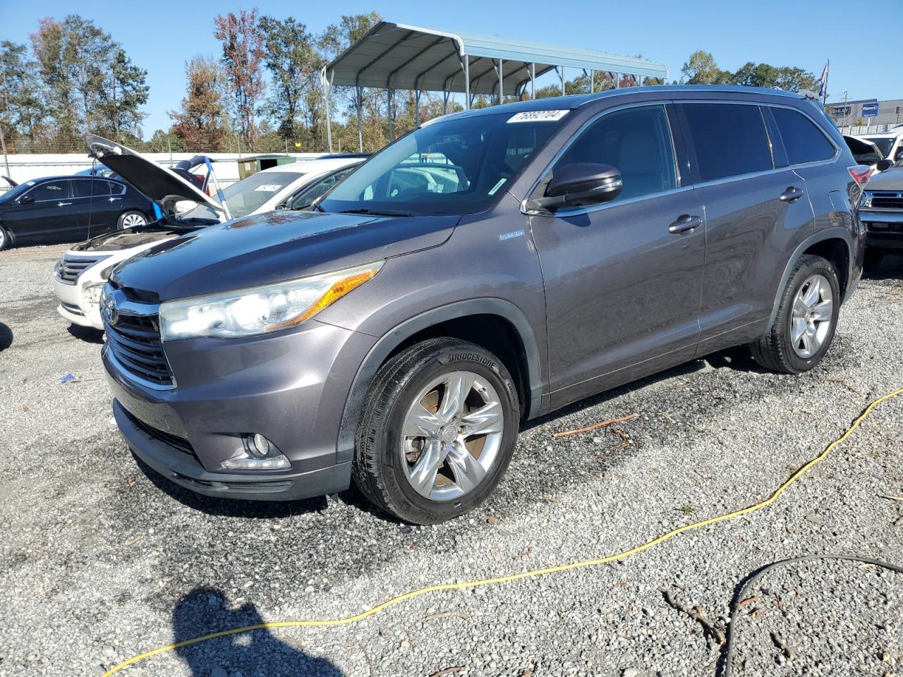 2014 Toyota Highlander Limited VIN: 5TDYKRFH5ES024328 Lot: 76892704