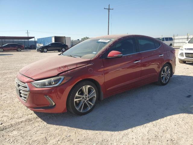 2017 Hyundai Elantra Se na sprzedaż w Andrews, TX - Hail