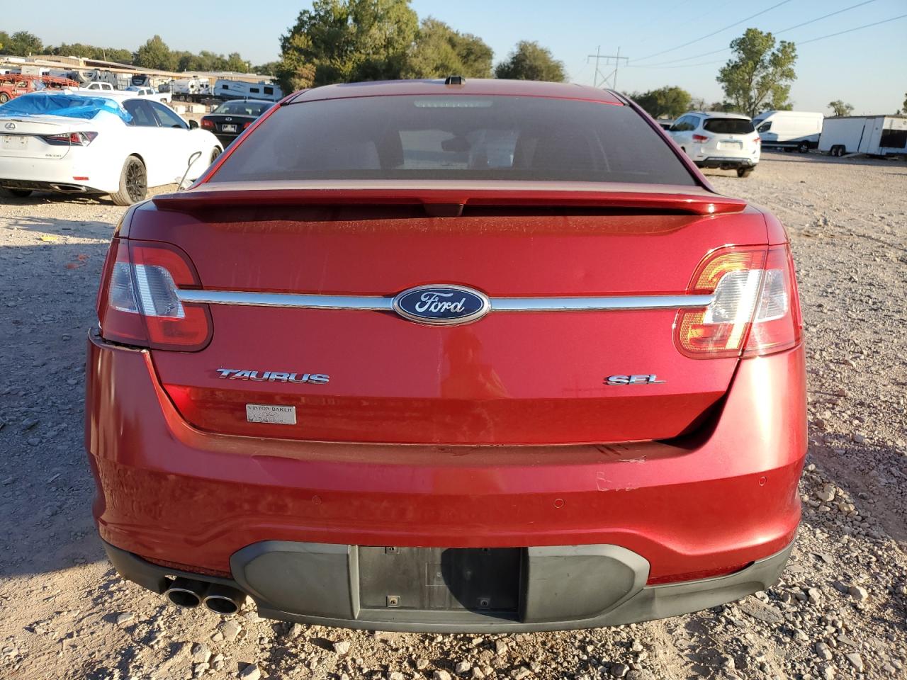 2010 Ford Taurus Sel VIN: 1FAHP2EW8AG168653 Lot: 73543444