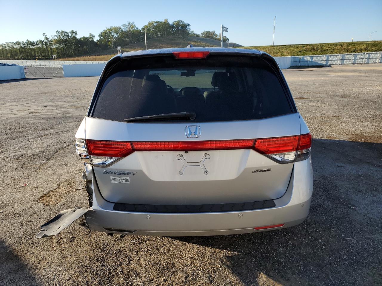 2015 Honda Odyssey Touring VIN: 5FNRL5H95FB012623 Lot: 75181894