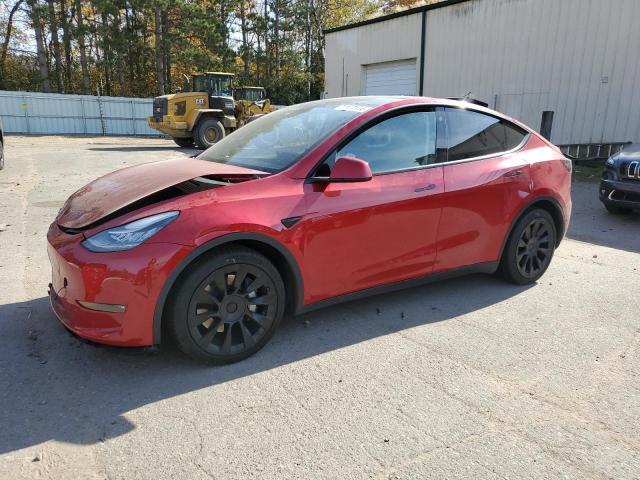  TESLA MODEL Y 2021 Красный
